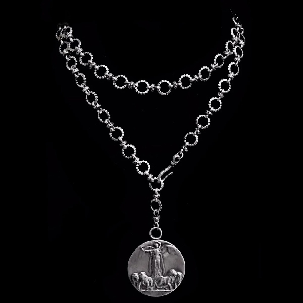 Victoria Eternity Silver Pendant Necklace